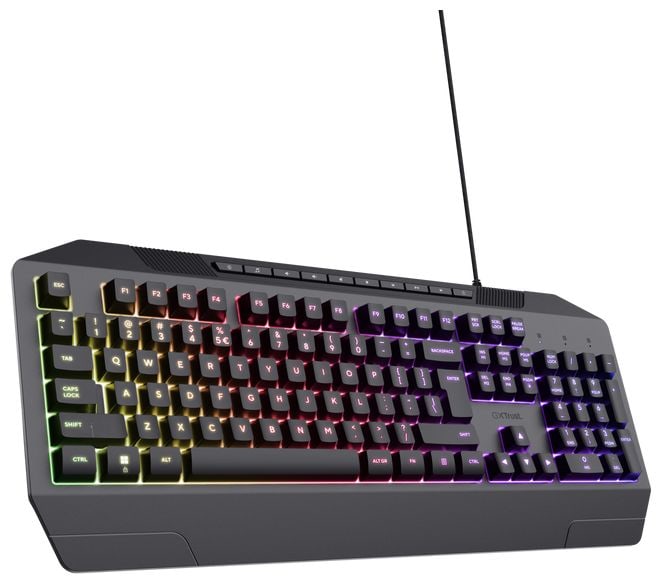 RGB-LED Gaming Tastatur USB  GXT836 EVOCX (Schwarz) 