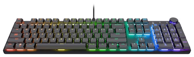 LED Gaming Tastatur USB  GXT866 Torix (Schwarz) 