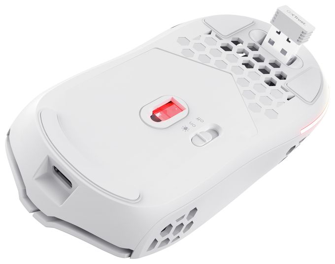 4800 DPI Gaming Maus Optisch  GXT929 Helox (Weiß) 