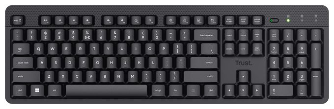 Büro Tastatur RF Wireless 2.4 GHz  Ody II (Schwarz) 