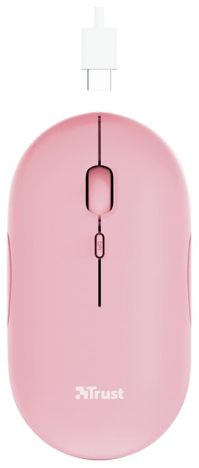 1600 DPI Büro Maus Optisch  Puck (Pink) 