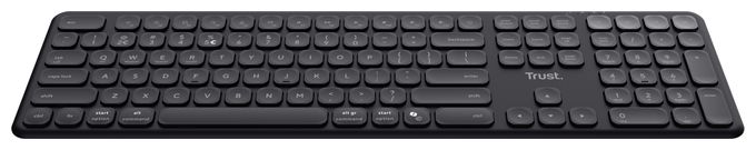 Heimbüro Tastatur RF Wireless + Bluetooth 2.4 GHz  Vaiya (Schwarz) 
