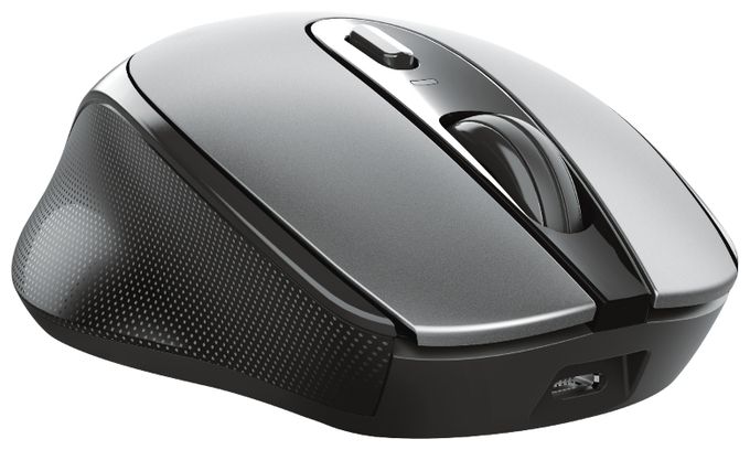 1600 DPI Büro Maus Optisch  Zaya (Schwarz, Grau) 