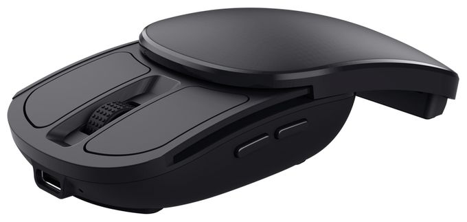 2400 DPI Reisen Maus  Zylo Pocket (Schwarz) 