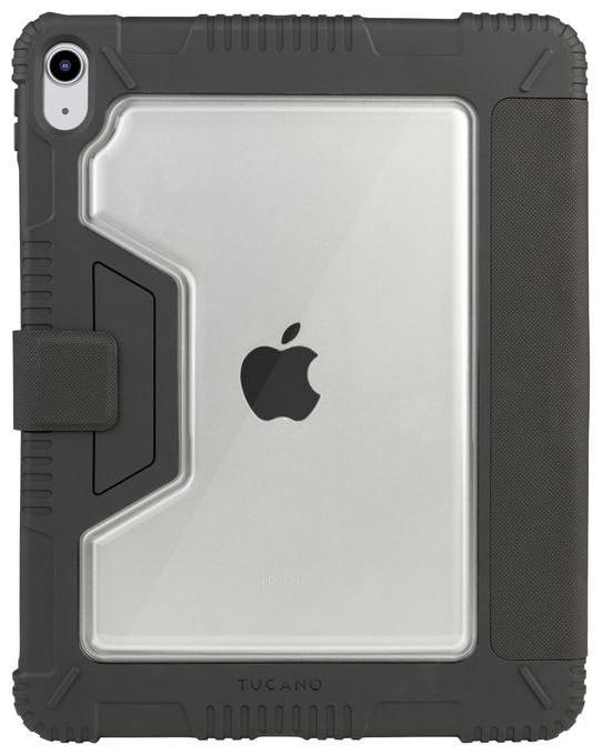 Folio aus Kunststoff für Apple iPad 10.9" 10th gen 2022 iPad A16 (2025) bis 27,7 cm (10.9") mit Magnetverschluss (Schwarz) Educo 
