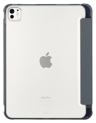 Folio aus Kunststoff für Apple iPad Pro 11 M4 (2024) bis 27,9 cm (11") Schockresistent (Grau) IPDP11M4ST-BBK 