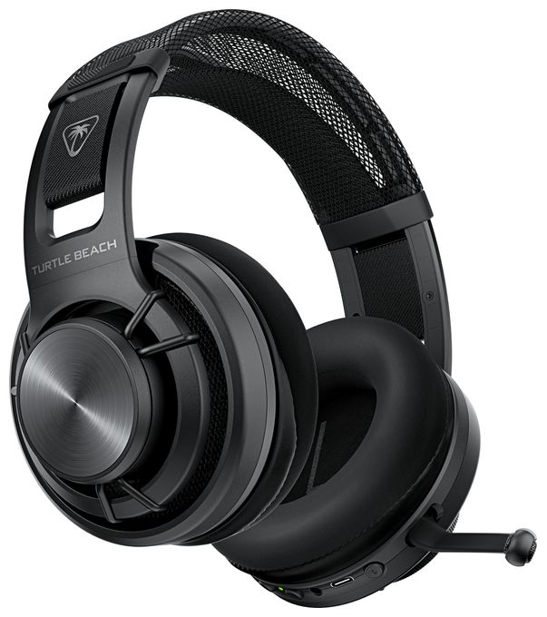 Over Ear Bluetooth Kopfhörer kabelgebunden&kabellos 50 h Laufzeit  Atlas Air Gaming (Schwarz) 