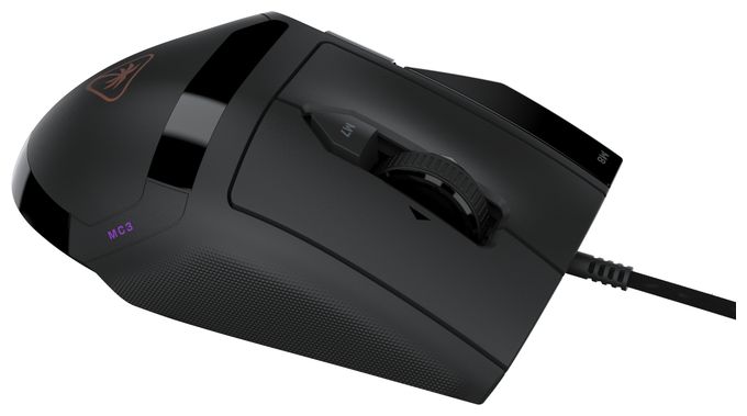30000 DPI Gaming Maus Optisch  Command Series MC3 Wired (Schwarz) 