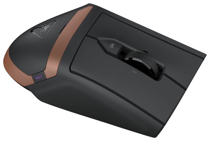 30000 DPI Gaming Maus Optisch  Command Series MC7 Wireless (Schwarz) 