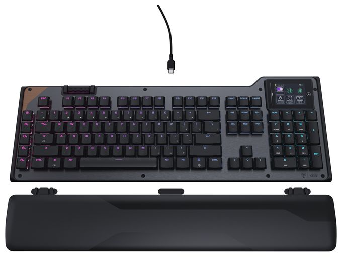 RGB-LED Gaming Tastatur USB  Command Series KB5 (Schwarz) 