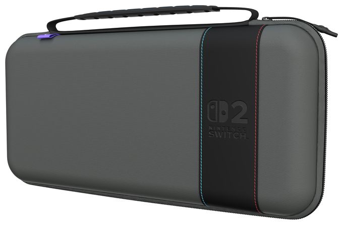 PlayTrek Etui Offiziell von Nintendo lizenzierte Reiseetui zum Schutz deiner Nintendo Switch 2, Antrazitschwarz 