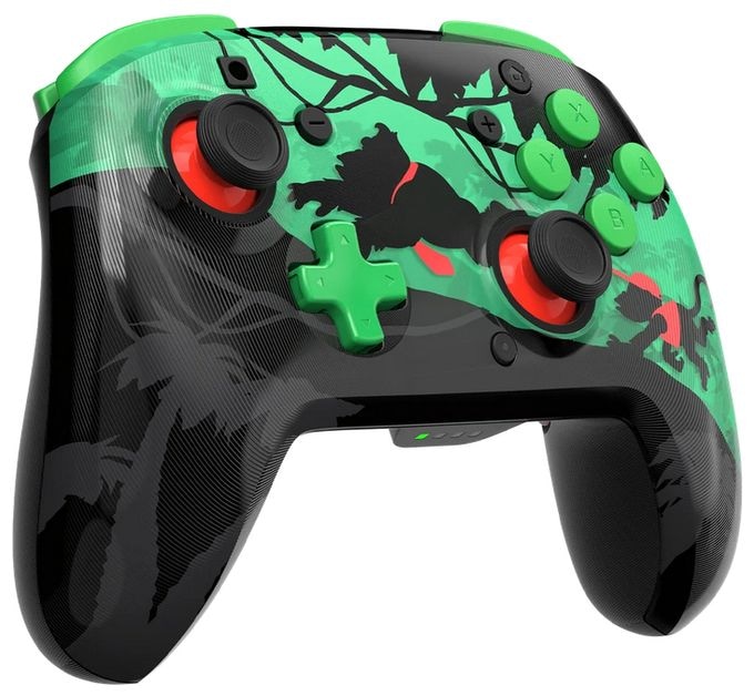 Gamepad für Nintendo Switch, Nintendo Switch 2, Nintendo Switch Lite, Nintendo Switch OLED  Rematch (Schwarz, Grün) 