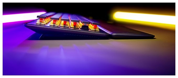 RGB-LED Gaming Tastatur USB  Vulcan II (Schwarz) 