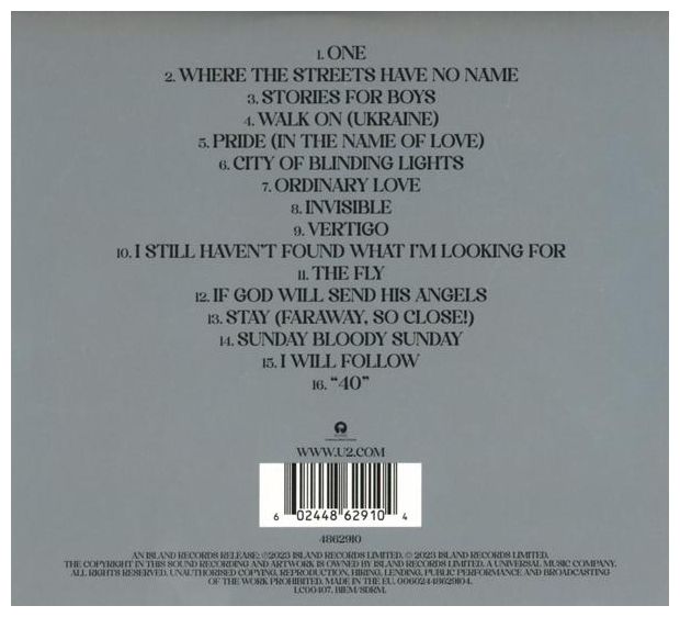 U2 - Songs Of Surrender (Standard CD) 