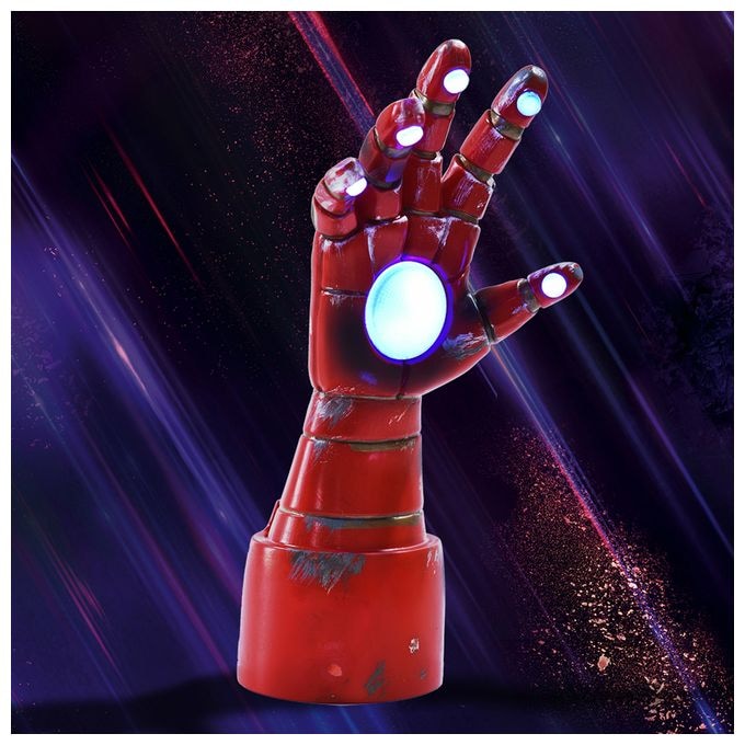 Marvel - Iron Man 3D Armored Hand Tischlampe 