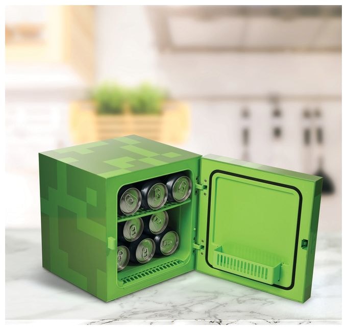 Minecraft Creeper Block 6,7L Minikühlschrank 