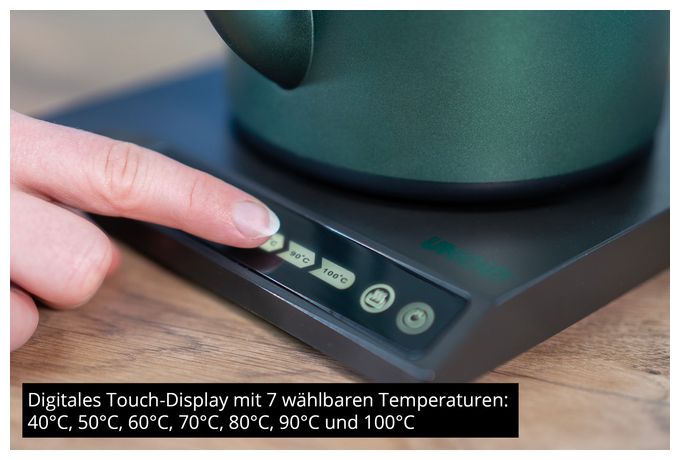 0,6 l Wasserkocher 800 W  18217 Jade (Grün) 