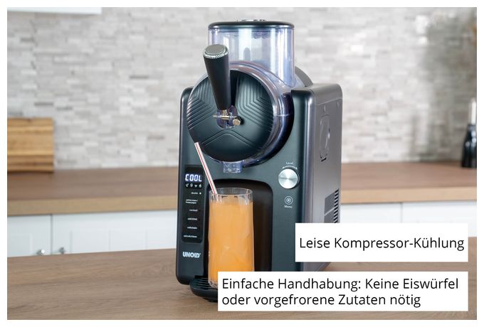 1400 l Eismaschine 150 W 48956 Sofie 2in1-Slush und Softeismaschine 