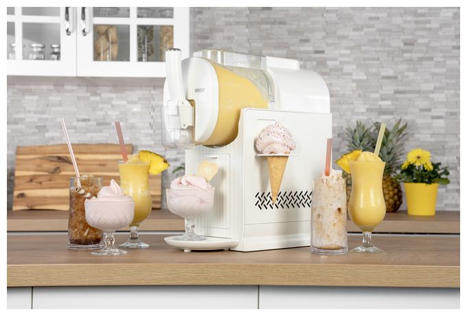 Eismaschine 150 W 48960 2in1-Slush und Softeismaschine Sofia 