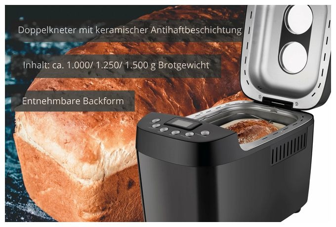 Brotbackautomat für 1,5 kg 850 W 68520 Backmeister Big 