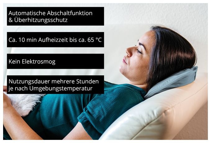 380 W  Wärmi elektrische Wärmflasche (Blau) 