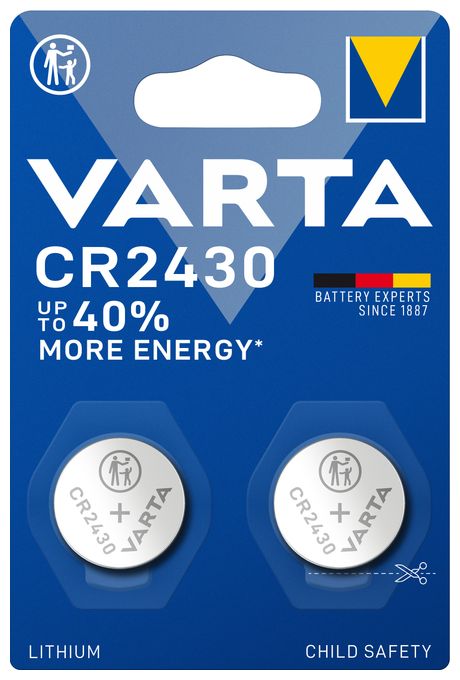 2x CR2430 