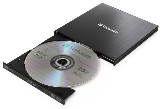 43890 Slimline externer Blu-ray Brenner 