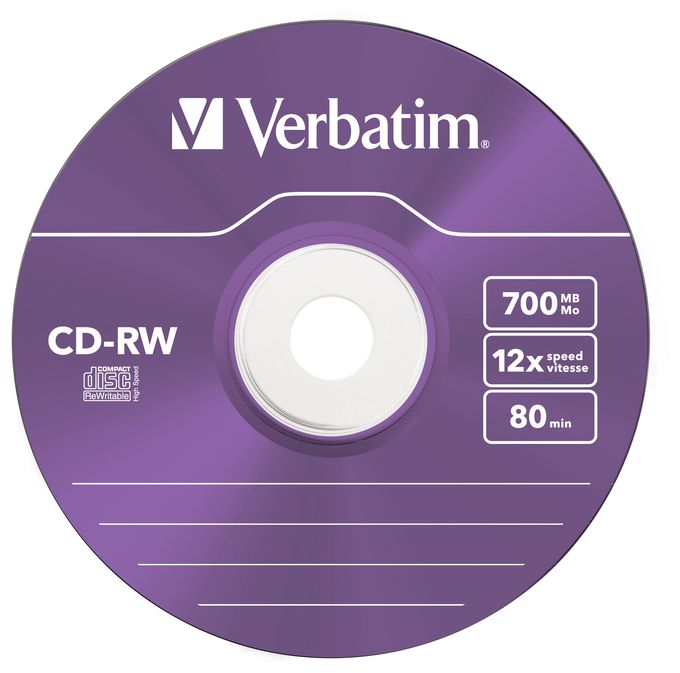 CD-RW Colour 12x 