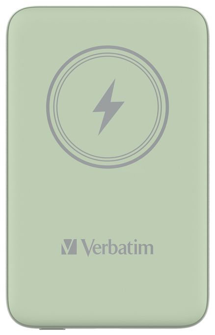 10000 mAh Powerbank USB Typ-C Kabelloses Laden  Charge 'n' Go (Grün) 