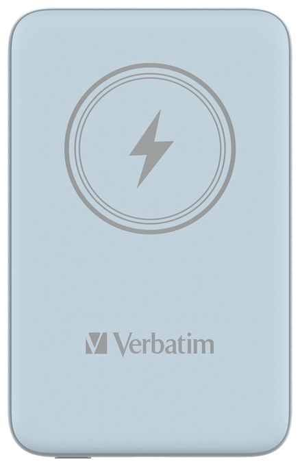 10000 mAh Powerbank USB Typ-C Kabelloses Laden  Charge 'n' Go (Blau) 