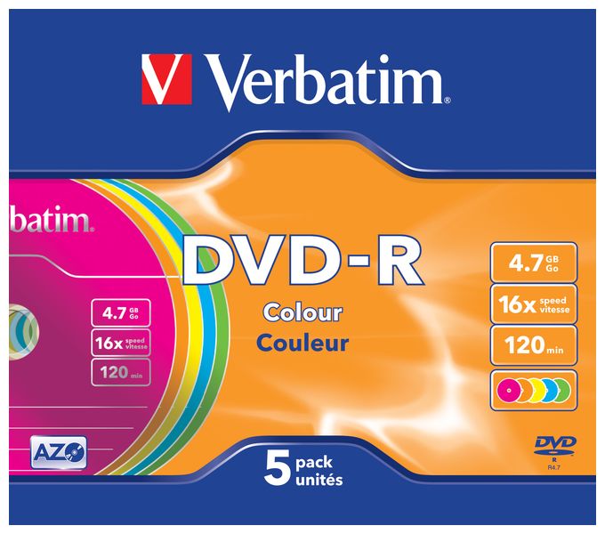 DVD-R Colour 