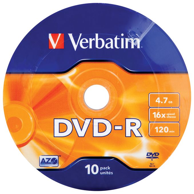 DVD-R Matt Silver 16x 