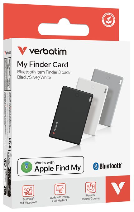 (Schwarz, Silber, Weiß) My Finder 3er Pack 
