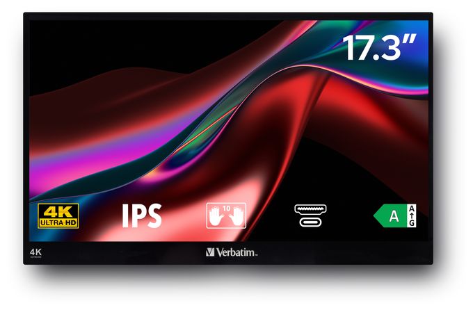 4K Ultra HD Monitor 43,9 cm (17.3 Zoll) 16:9 6 ms  PMT-17 (Schwarz) 