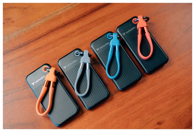 2 TB SSD M.2  Pocket (Schwarz, Orange) 