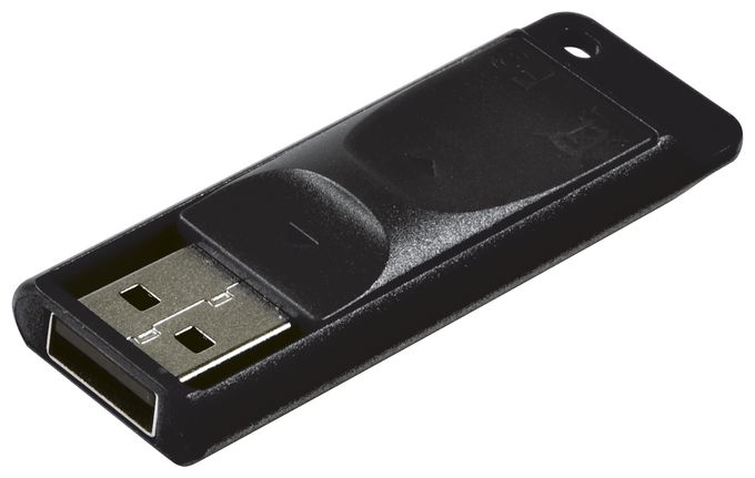 USB Typ-A Stick 32 GB  Slider (Schwarz) 