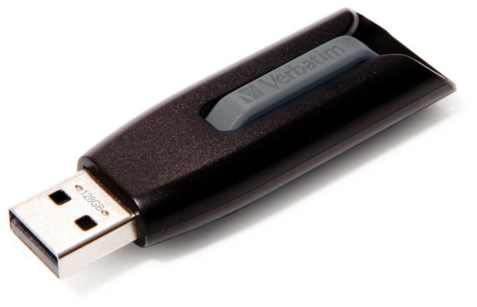 USB Typ-A Stick 128 GB  V3 (Schwarz) 
