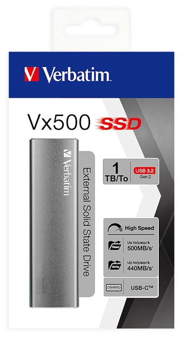 1 TB SSD  Vx500 (Silber) 