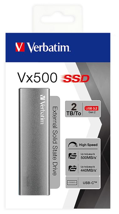 2 TB SSD  Vx500 (Silber) 