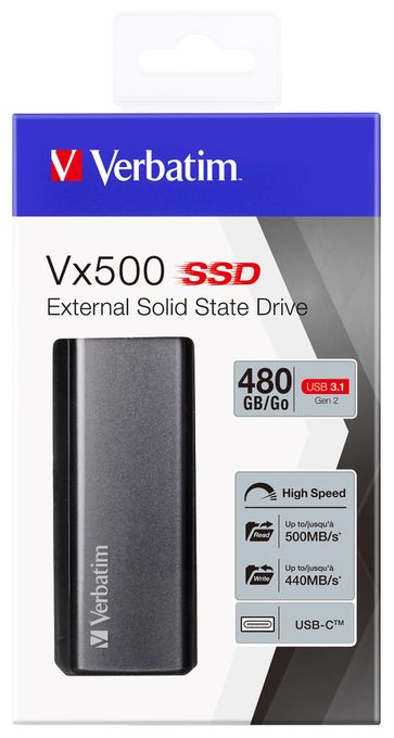 Vx500 Externes SSD-Laufwerk USB 3.1 Gen 2 480 GB 