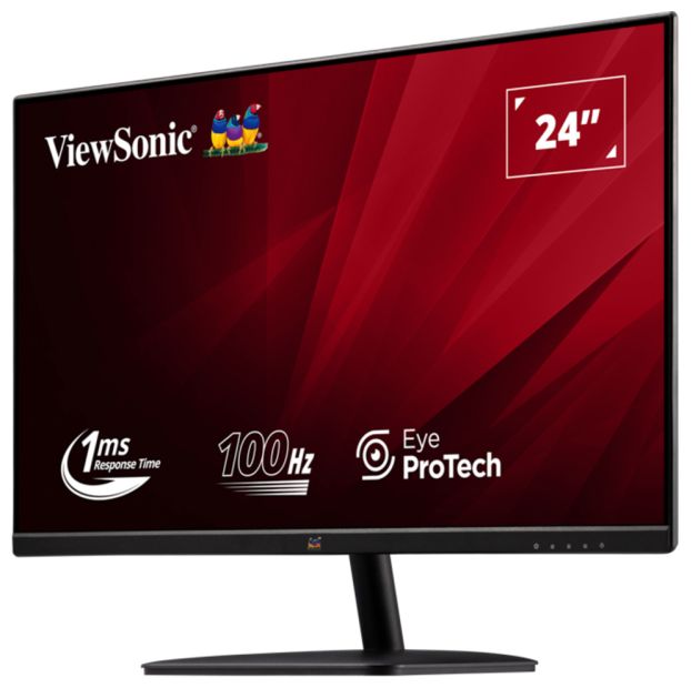 Full HD Monitor 61 cm (24 Zoll) 16:9 1 ms 250 cd/m²  VA2432-H-2 (Schwarz) 