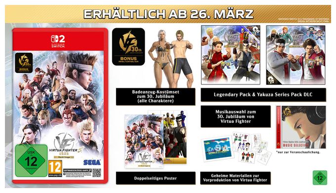Virtua Fighter 5 R.E.V.O. World Stage 30th Anniversary Edition (Nintendo Switch 2) 
