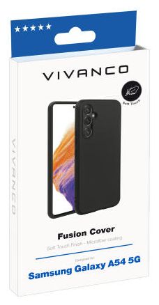 Cover für Samsung Galaxy A54 5G  Fusion (Schwarz) 