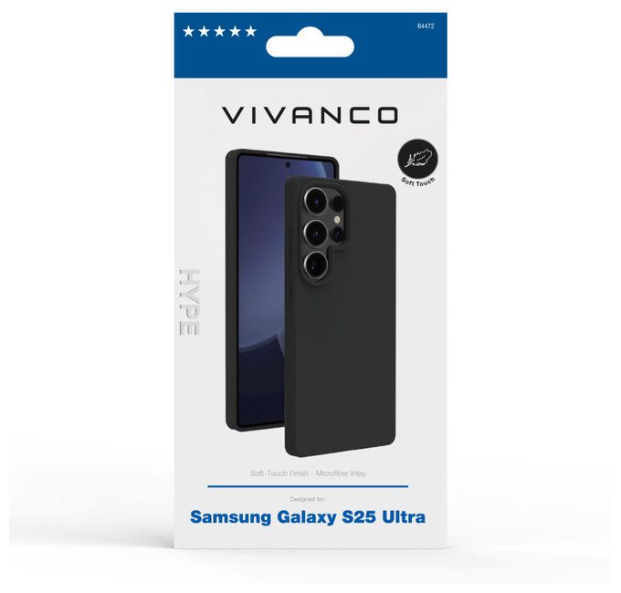 Cover für Samsung Galaxy S25 Ultra  Hype (Schwarz) 