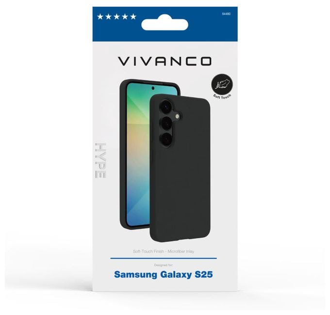 Cover für Samsung Galaxy S25  Hype (Schwarz) 