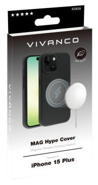 Cover für Apple iPhone 15 Plus  Mag Hype (Beige) 
