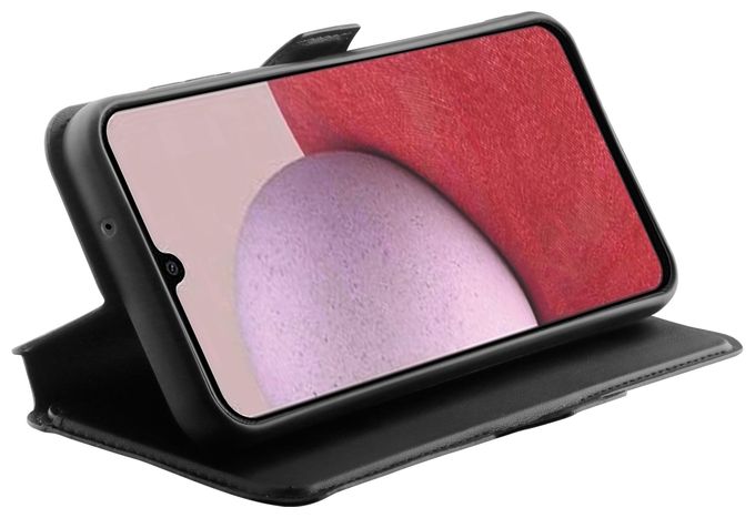 Geldbörsenhülle für Samsung Galaxy A14 5G  Pure Wallet (Schwarz) 