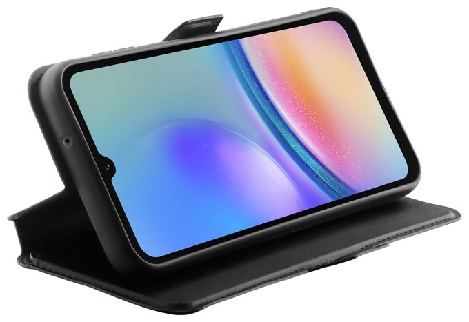 Geldbörsenhülle für Samsung Galaxy A05s  Pure Wallet (Schwarz) 