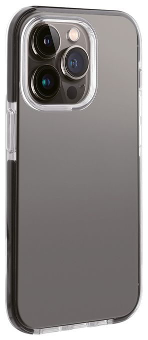 Cover für Apple iPhone 14 Pro (Schwarz, Transparent) Rock Solid 