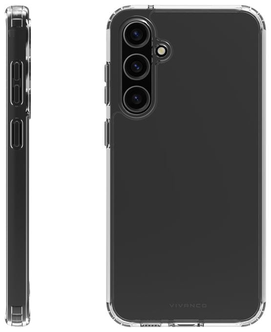 Cover für Samsung Galaxy S23 FE  Safe and Steady (Transparent) 